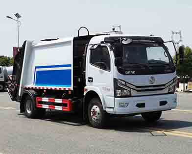 程力牌CL5090ZYS6HB型壓縮式垃圾車